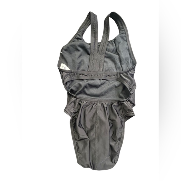 SPEEDO PRO-LT womens black swim training racerback athletic swimsuit NWT - Picture 7 of 9